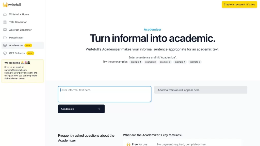 writefull-academizer